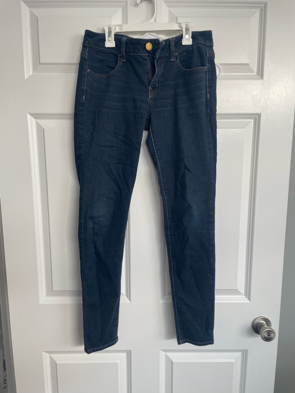 American Eagle Outfitters Dark Indigo Skinny Jeans
